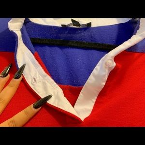 Cropped Long Sleeve Shirt